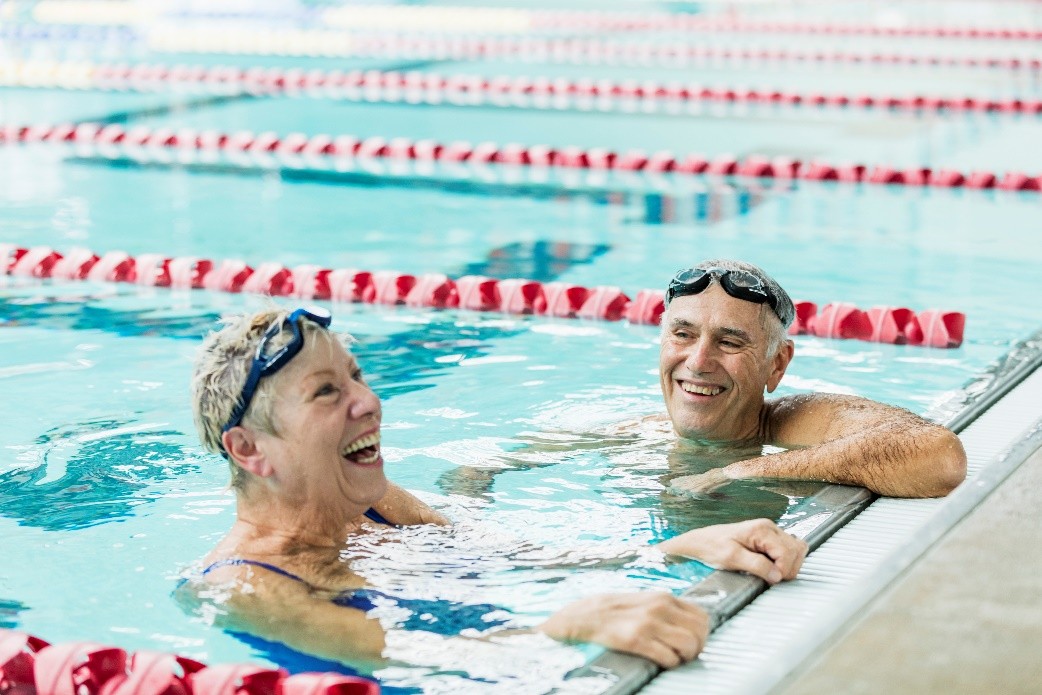Senioren im Freibad